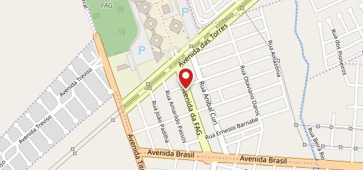 Santo Universitário no mapa