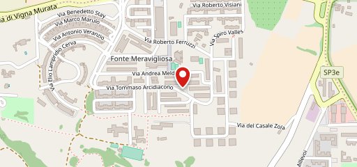 Sapore di Roma Fonte Meravigliosa sulla mappa