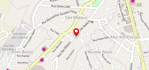 Sapore Restaurante e Pizzaria - São Mateus no mapa