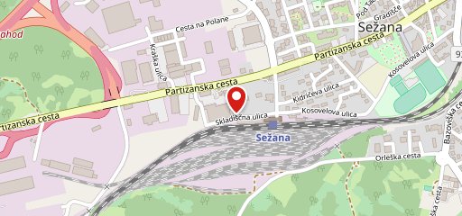 Sarajevska pivnica sulla mappa