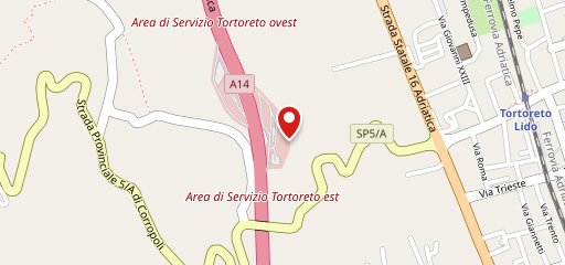 Sarni Tortoreto Est sulla mappa