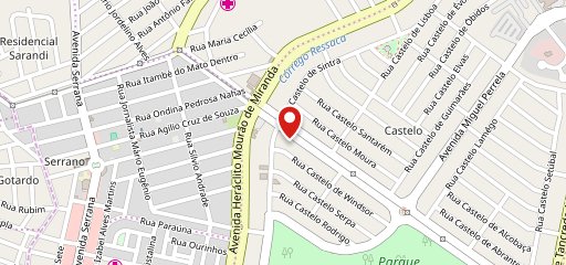 Saruê Castelo no mapa