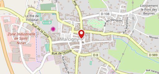 SAS LE PETIT MARCIGNOT sur la carte