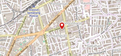 SATE AYAM PONOROGO PAK MO Jl.Depok Semarang (depan KHAS Hotel) en el mapa