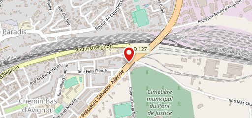 Pizza Du Pont sur la carte