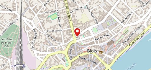 Savourer Blois sur la carte