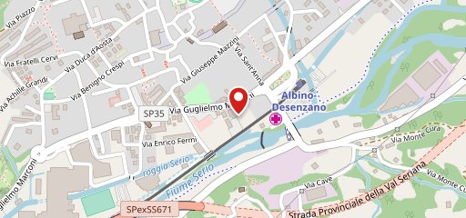 Pizzeria Sbafo Albino sulla mappa