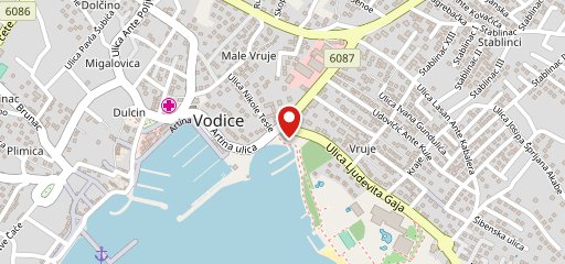 Hotel Scala Vodice sur la carte