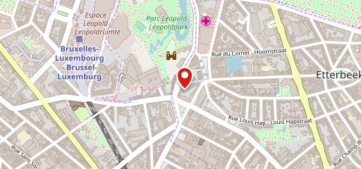 Schievelavabo Etterbeek sur la carte