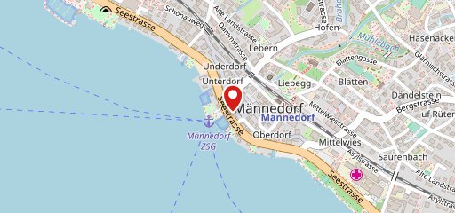 Schiff Männedorf Restaurant sulla mappa