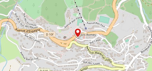 Casino de Font-Romeu - JAARGROUP sur la carte