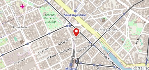 Ristorante Scilla Milano sulla mappa