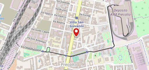 Sciura Maria panzerotti Viale Monza, 256 sulla mappa