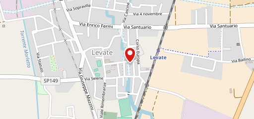 Scobydoo Pizzeria di Levate sulla mappa