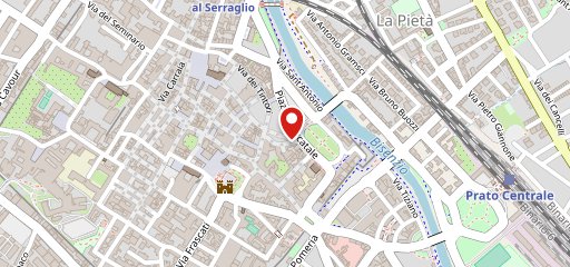 Forno Santini Prato sulla mappa