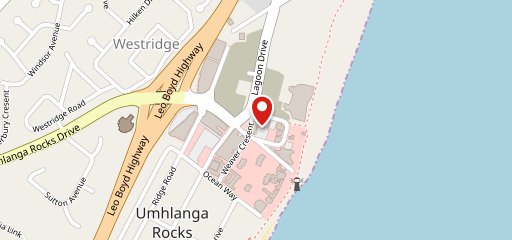 Seafoodsushiflamegrill Umhlanga Eatery sur la carte