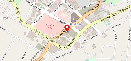 Seattle Coffee Company Sandton City sur la carte