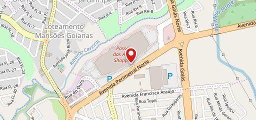 Segafredo Goiânia no mapa