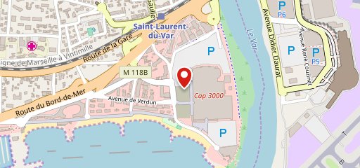 Segafredo sur la carte