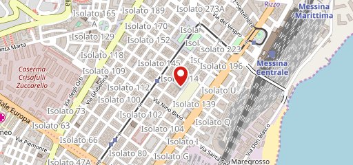 Semola pizzeria siciliana sulla mappa