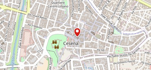 Semplice Pizza al tegamino a Cesena sulla mappa