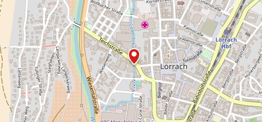 Sen Lörrach sur la carte