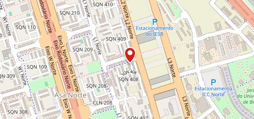 Senado Pizzaria no mapa