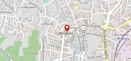 Boulangerie Sima sur la carte