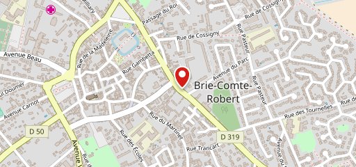 Serenay Brie Comte Robert sur la carte