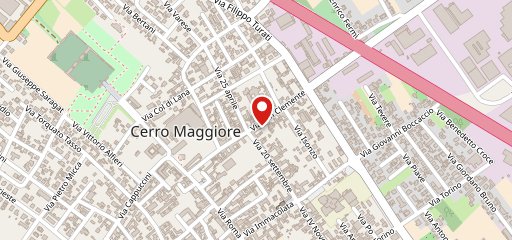 Sergio's pizza sur la carte