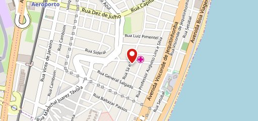 Sergio's restaurantes no mapa