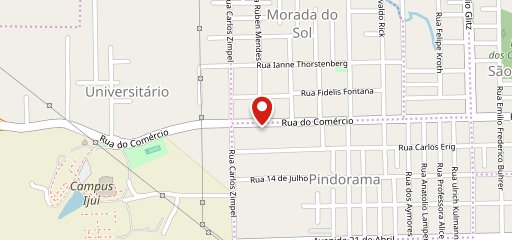 Serrano Pizzaria e Petiscaria no mapa