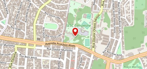 Sesc Protásio Alves no mapa