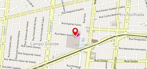 Seu Coxinha Campo Grande no mapa