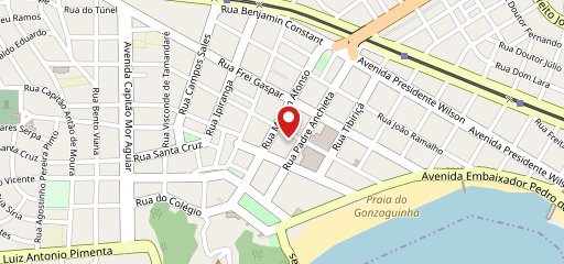 Seu Coxinha no mapa