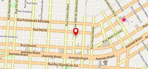 Seven Coffee Club no mapa