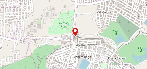 Shahi biryani on map