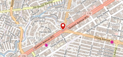 Shakey's Pizza Parlor - Quezon Ave on map