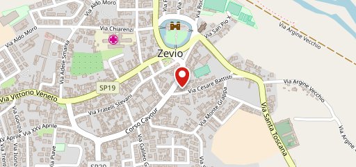 Shamir Pizza Kebab Zevio sur la carte