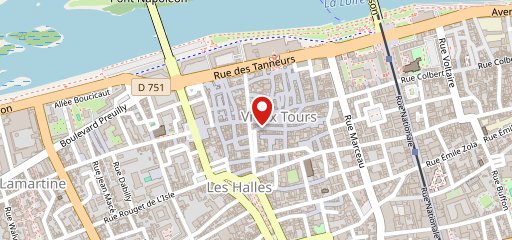 Shelter Bar Tours sur la carte