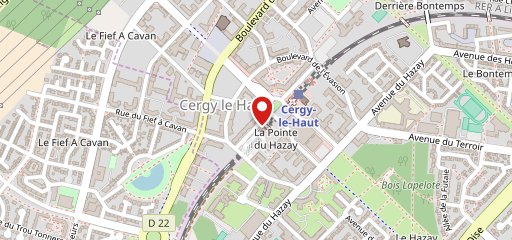 Show Gourmand Cergy sur la carte