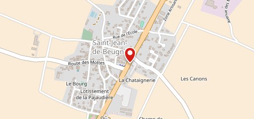 Boulangerie et Briocherie Vendéenne Sicard sur la carte