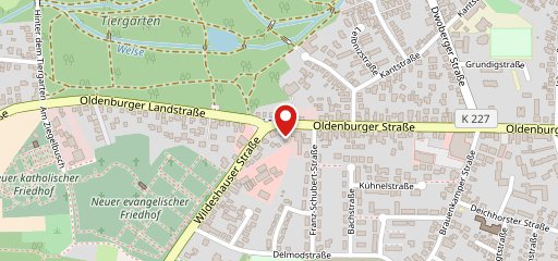 Özlem kebabhaus Delmenhorst sur la carte