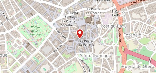 Sidrería El + Antiguo en el mapa