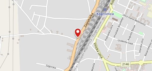 Caffe bar "Sidro" Koprivnica sulla mappa