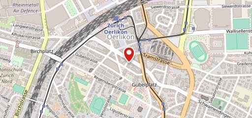 Silberkugel Oerlikon sur la carte