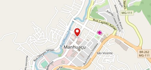 Sim Café Manhuaçu no mapa