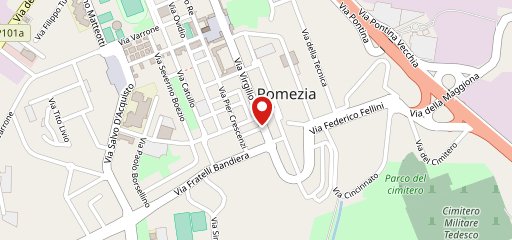 Bar Bernabei Pomezia sur la carte