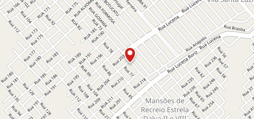 Siri Cascudo Lanches no mapa