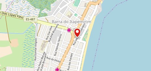 Siri Cascudo Lanches no mapa